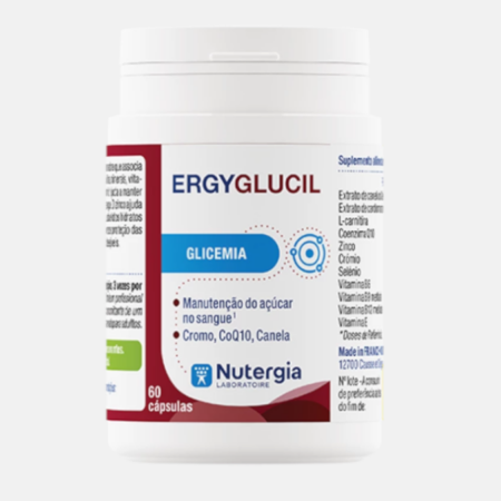 ErgyGLUCIL – 60 cápsulas – Nutergia