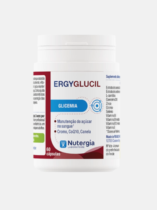 ErgyGLUCIL - 60 cápsulas - Nutergia