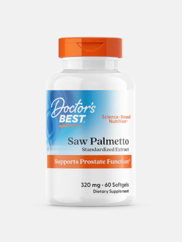 Saw Palmetto Standardized Extract 320mg - 60 softgels - Doctor's Best