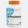 D-Phenylalanine 500mg - 60 cápsulas - Doctor's Best