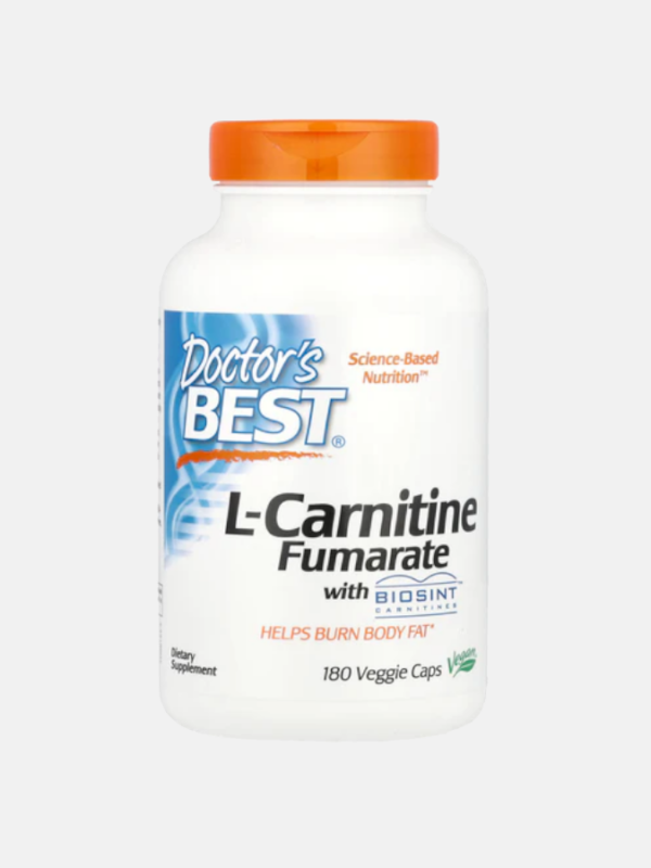 L-Carnitine Fumarate with Biosint Carnitines - 180 Veggie Caps - Doctor's Best