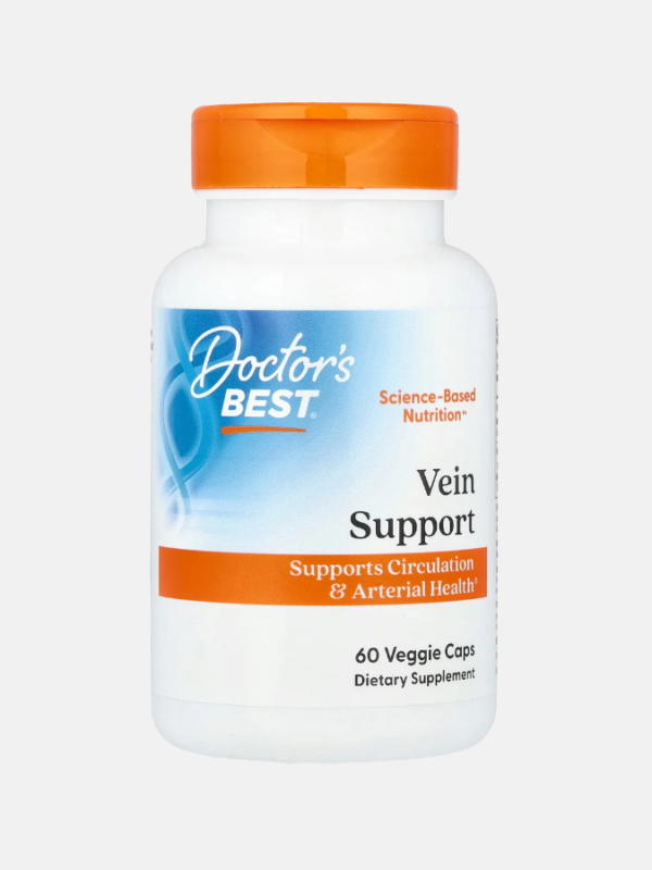 Vein Support with DiosVein and MenaQ7 - 60 veggie caps - Doctor's Best