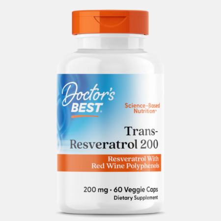 Trans-Resveratrol 200 with ResVinol – 60 veggie caps – Doctor’s Best