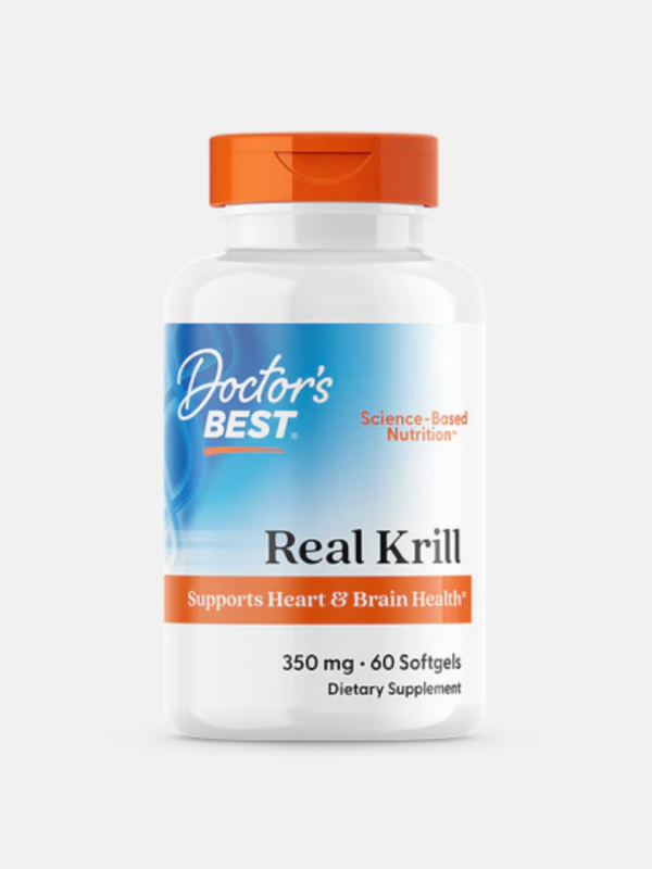 Real Krill 350mg - 60 softgels - Doctor's Best