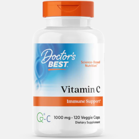 Vitamin C with Q-C 1000mg – 120 veggie caps – Doctor’s Best