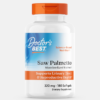 Saw Palmetto Standardized Extract 320mg - 180 softgels - Doctor's Best