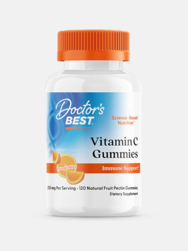 Vitamin C Gummies - 120 gomas - Doctor's Best