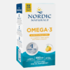 Omega 3 in Fish Gelatin - 60 cápsulas - Nordic Naturals