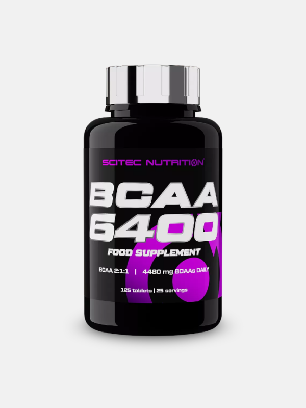 BCAA 6400 - 125 comprimidos - Scitec Nutrition