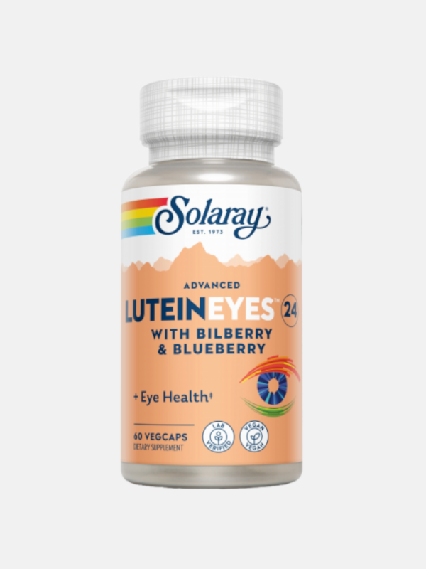 Advanced Lutein Eyes 24mg - 60 cápsulas - Solaray