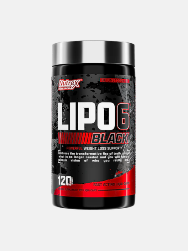 Lipo 6 Black - 120 cápsulas - Nutrex Research