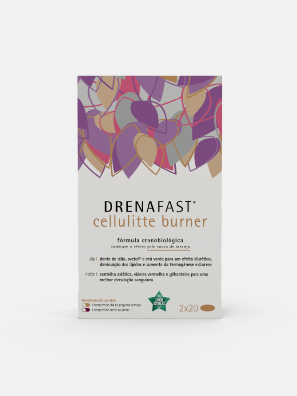 DrenaFast Cellulitte Burner - 40 comprimidos - Biocol