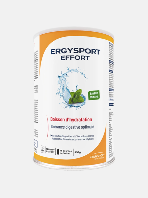 ERGYSPORT EFFORT Menta - 450g - Nutergia