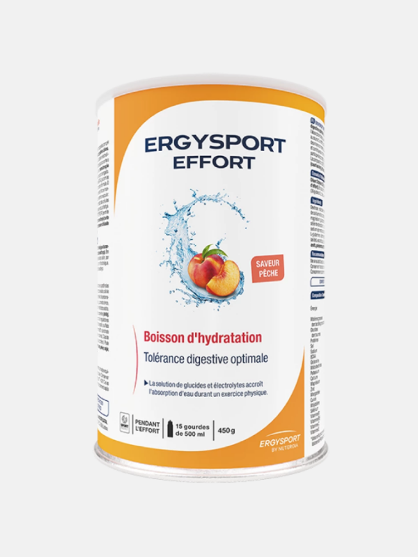 ERGYSPORT EFFORT Melocotón - 450g - Nutergia