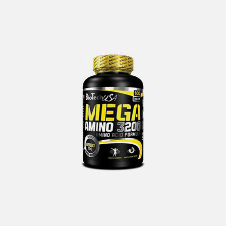 Mega Amino – 100 tabletas – BioTech USA