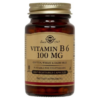 Vitamin B6 100mg - 100 cápsulas vegetais - Solgar