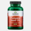 Pumpkin Seed Oil - 100 cápsulas - Swanson