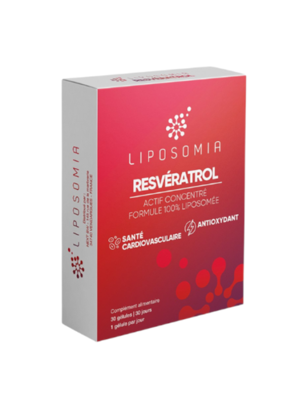 RESVERATROL - 30 cápsulas - Liposomia