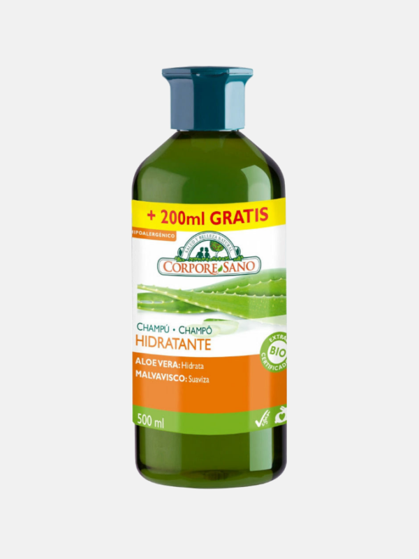 Champú Hidratante Aloe Vera - 300 200ml - Corpore Sano