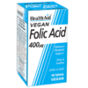 Ácido Fólico 400µg - 90 comprimidos - Health Aid