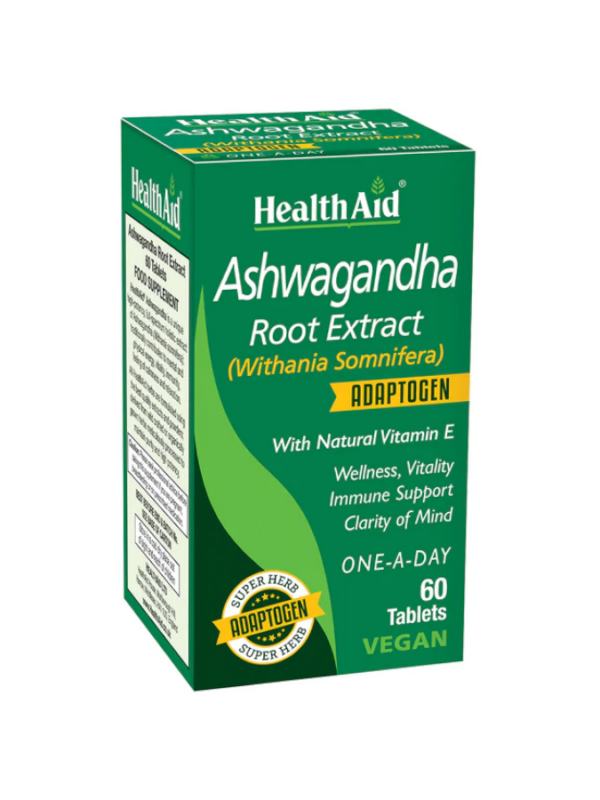 Ashwagandha - 60 tabletas - Health Aid