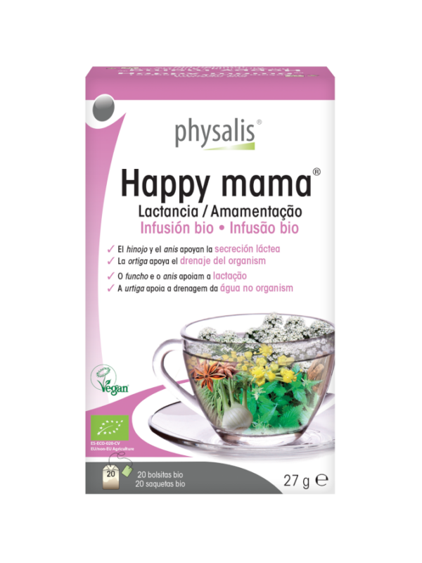 Happy Mama infusión bio - 20 sobres - Physalis