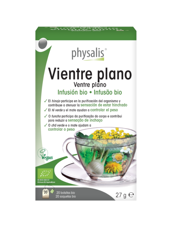 Vientre Plano infusión bio - 20 sobres - Physalis