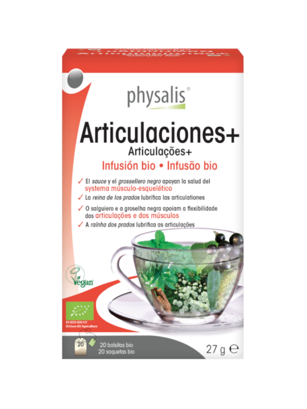 Articulaciones+ infusión bio - 20 sobres - Physalis