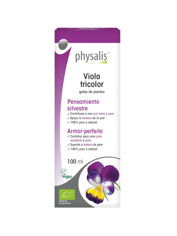 Viola tricolor gotas - 100ml - Physalis