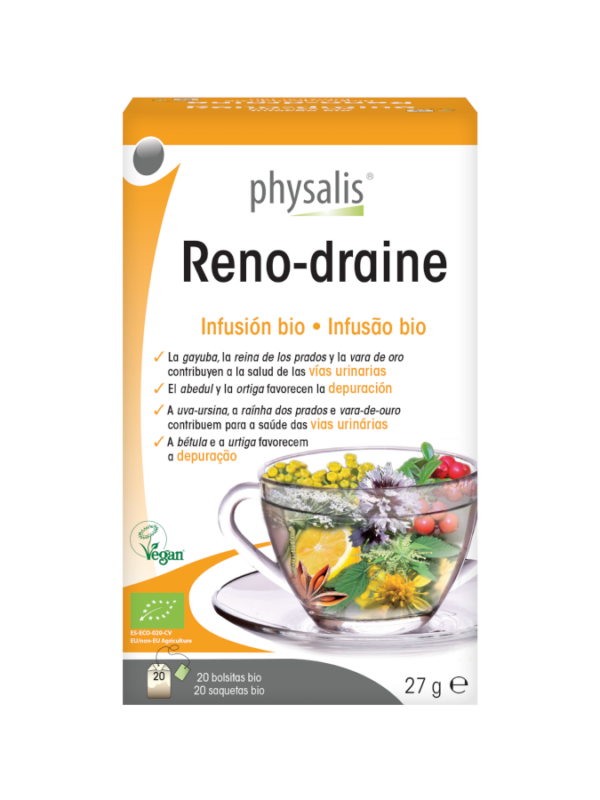 Reno-draine infusión bio - 20 sobres - Physalis