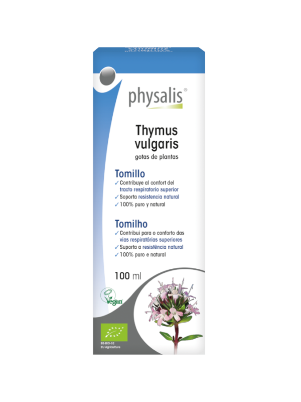 Thymus vulgaris gotas - 100ml - Physalis