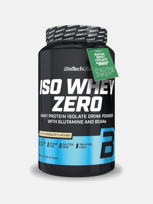 ISO Whey Zero White Chocolate - 908g - BioTech USA