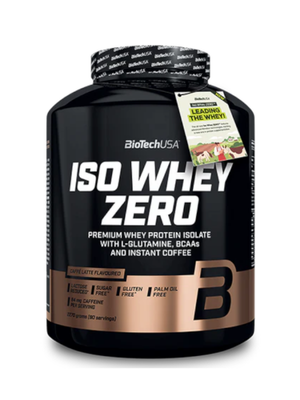 Iso Whey Zero Caffé Latte - 2270g - Biotech USA