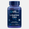 L-Arginine Caps 700mg - 200 cápsulas - Life Extension