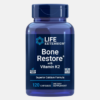 Bone Restore with Vitamin K2 - 120 cápsulas - Life Extension