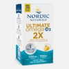 Ultimate Omega-D3 2X - 60 softgels - Nordic Naturals