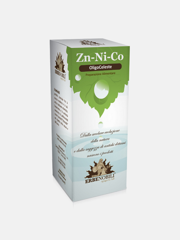 OLIGOCELESTE Zn Ni Co (Zinc Níquel Cobalto) - 50ml - Erbenobili