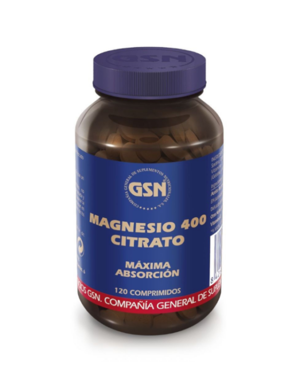 Citrato de Magnesio 400 - 120 Comprimidos - GSN