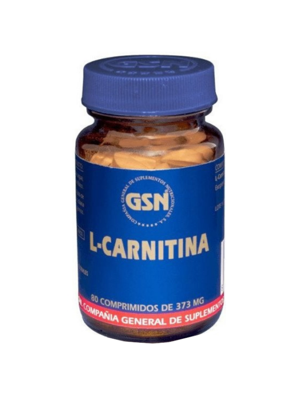 L- Carnitina 748 mg - 80 Comprimidos - GSN