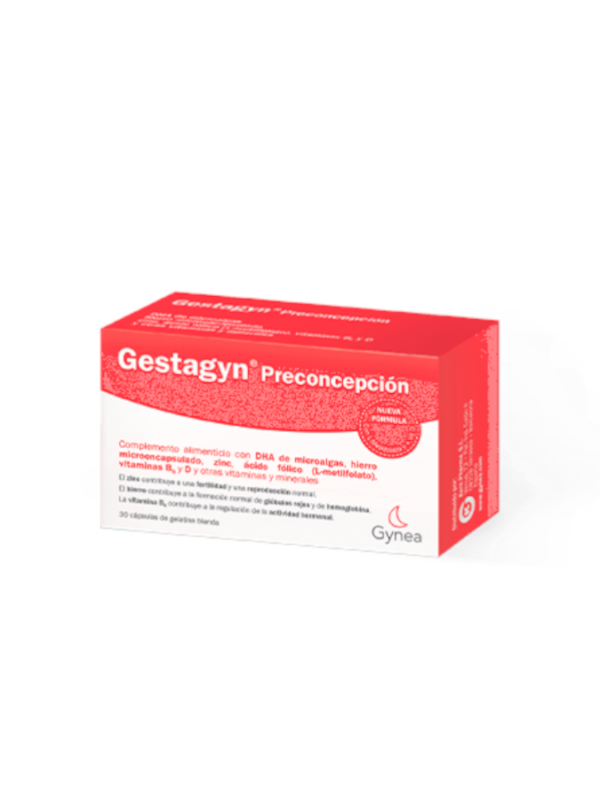 Gestagyn Preconcepción - 30 Cápsulas - Gynea