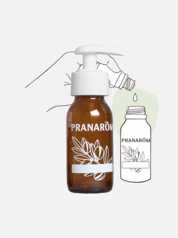 AROMASELF Frasco con Bomba de Presión cacío - 60ml - Pranaron