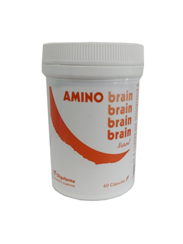 Amino Brain - 60 cápsulas - Oligofarma