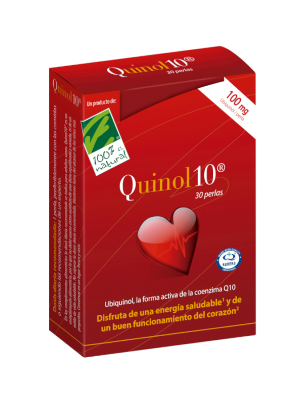 Quinol10 100mg - 30 cápsulas - Cien por Cien Natural